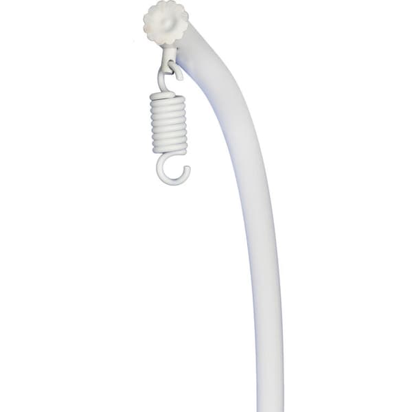 Snygg Cocoon Cream Garden gungstol F-05 med stålram och kuddar