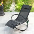Miniatyrbild 3 av 6: Rockorb Orbital Rocking Folding Lounge Chair InnovaGoods