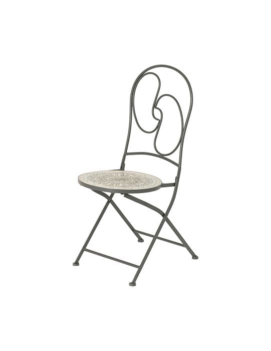 Stol - Bistro - 899264 - Svart - Järn - Utomhus