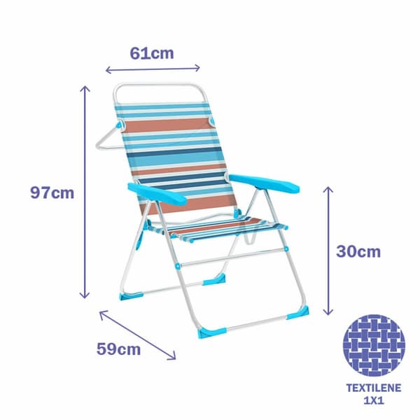 Hopfällbar Stol Marbueno Multicolour 61 x 97 x 56 cm