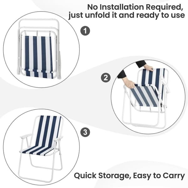 Rootz hopfällbara campingstolar - Ultralätta strandstolar - Bärbara fiskestolar - Stabil och hållbar - 58cm x 53 cm x 76cm