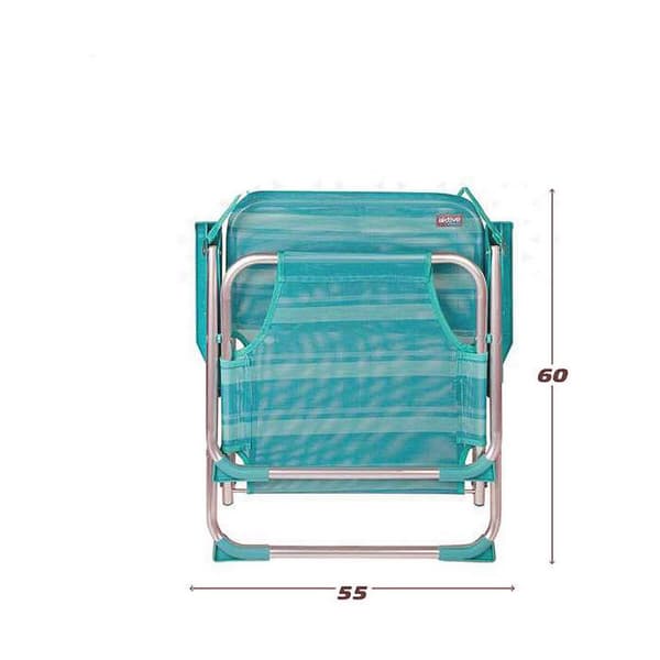 Strandstol Colorbaby 55 x 35 x 72 cm Turkos