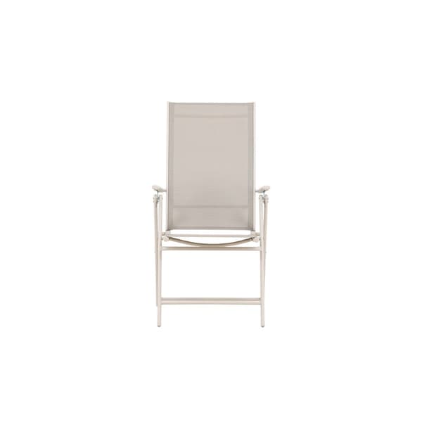 2 x Levanzo trädgårdsstol positionssol beige.