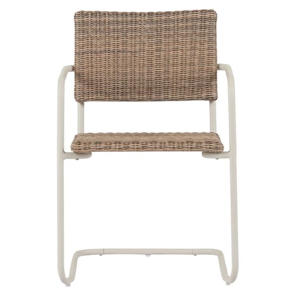 Camille hagestol polyrattan natur, grå.