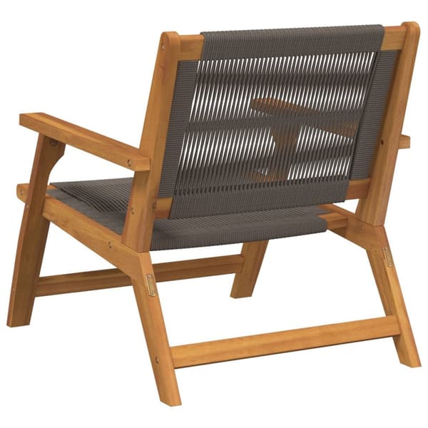 vidaXL Hagemøbler 2 stk Grå 67x77x73 cm Solid Akasietre