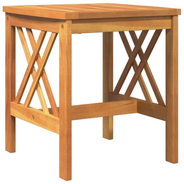 vidaXL Hagebord Brun 45x45x50 cm Solid Akasietre