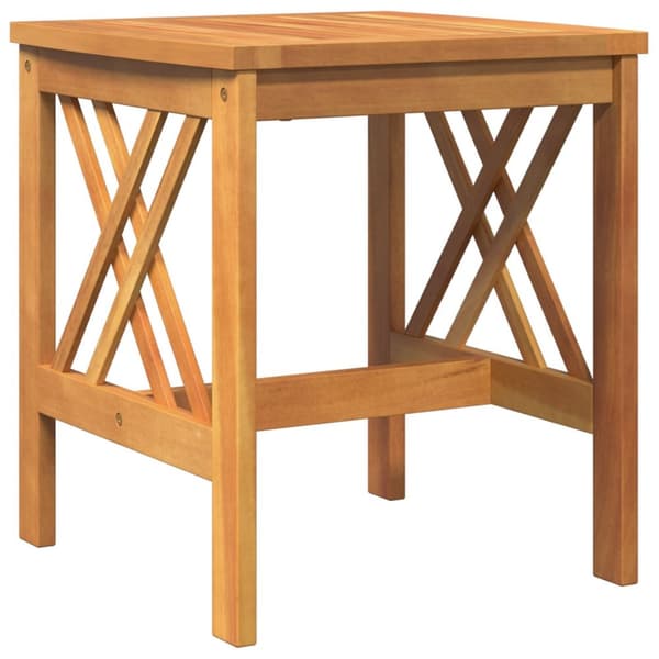 vidaXL Hagebord Brun 45x45x50 cm Solid Akasietre