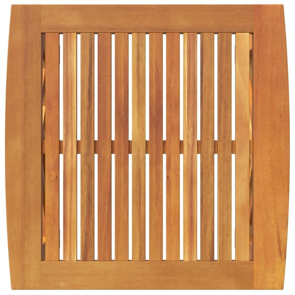 vidaXL Hagebord Brun 45x45x50 cm Solid Akasietre