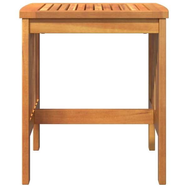 vidaXL Hagesidebord Brun 45x45x50 cm Massivt Akasietre