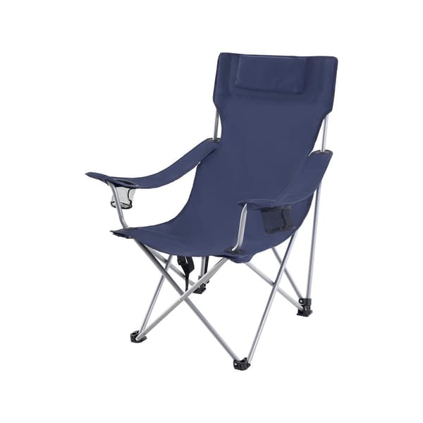 Campingstol, Foldestol, SONGMICS, 81x70x91 cm, Sort