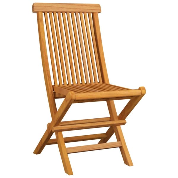 Trädgårdsstolar med beige dynor 4 st massiv teak