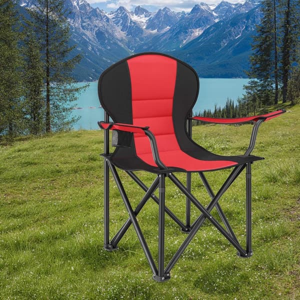 Foldbar strandstol - Campingstol op til 250 kg belastningskapacitet