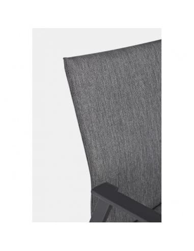 BOLZANO Orte havestol antracit 55,5 x 60 x 83 cm