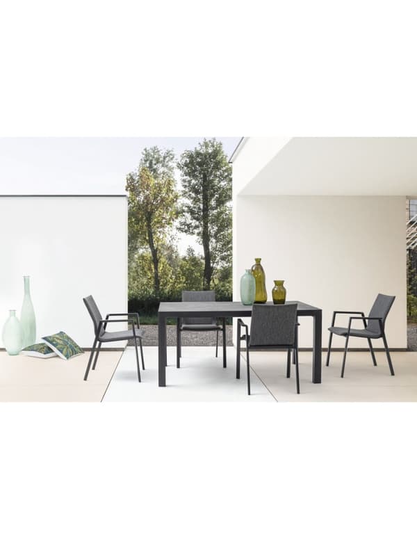 BOLZANO Orte havestol antracit 55,5 x 60 x 83 cm