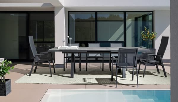 BOLZANO Havestol Kastor antracit BOLZANO 56 x 61,5 x 88 cm