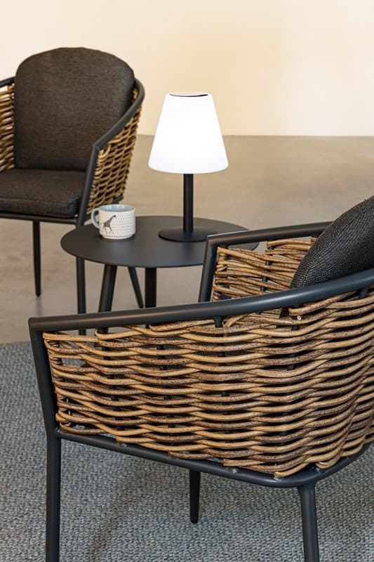 BOLZANO Malpensa havestol antracit 63x63x79,5 cm
