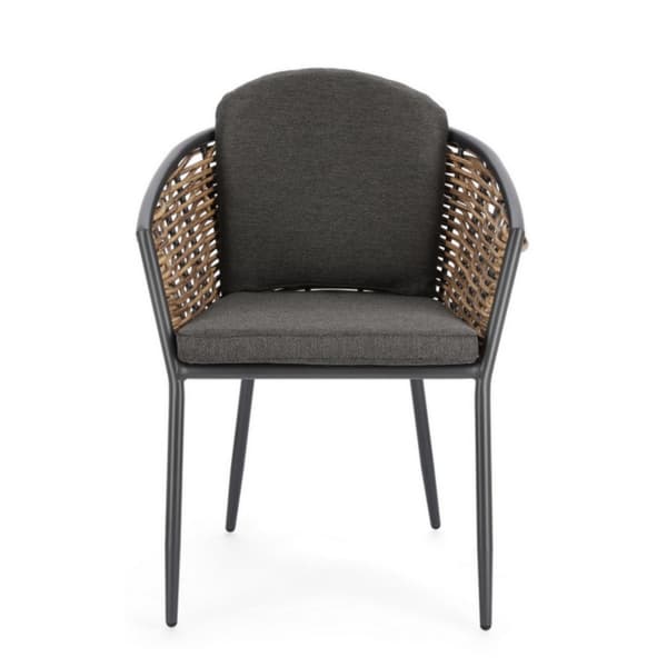 BOLZANO Malpensa havestol antracit 63x63x79,5 cm