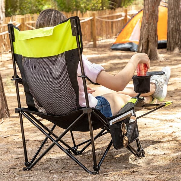 BRUGT Sammenklappelig lounger-campingstol InnovaGoods (Refurbished A)