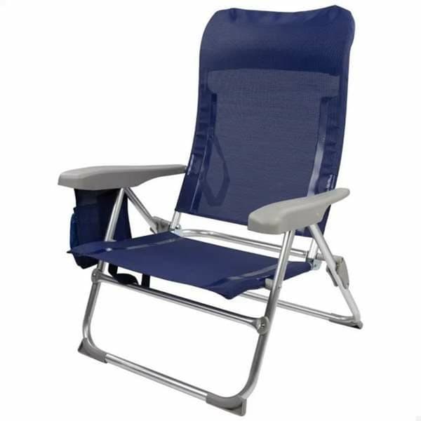 Strandkurv Colorbaby Madeira Foldbar Marineblå 46 x 58 x 87 cm