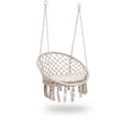 Pikkukuva 4 / 9: Riippuva puutarhakeinutuoli BOHO beige