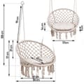 Pikkukuva 5 / 9: Riippuva puutarhakeinutuoli BOHO beige