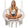 Pikkukuva 9 / 9: Riippuva puutarhakeinutuoli BOHO beige