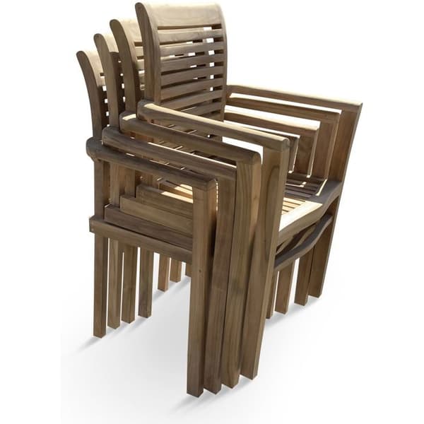NOELA Trädgårdsfåtölj STUCKING/NY, teak