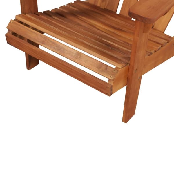 Adirondackstol massivt akaciaträ