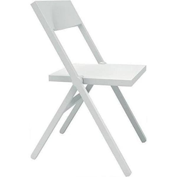 Alessi Piana fäll- och staplingsstol - Röd - Plast och glasfiber