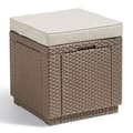 Miniatyrbild 1 av 4: ALLIBERT Cube Pall - Cappuccino/Sand - Polykotongudde