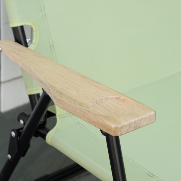 Rootz 2 -sits campingstol - Foldbar dollstol - utomhusfiskestol med kopphållare - Hållbart stål & Oxford -tyg - 141 cm x 67 cm x 80 cm
