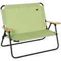 Miniatyrbild 10 av 10: Rootz 2 -sits campingstol - Foldbar dollstol - utomhusfiskestol med kopphållare - Hållbart stål & Oxford -tyg - 141 cm x 67 cm x 80 cm