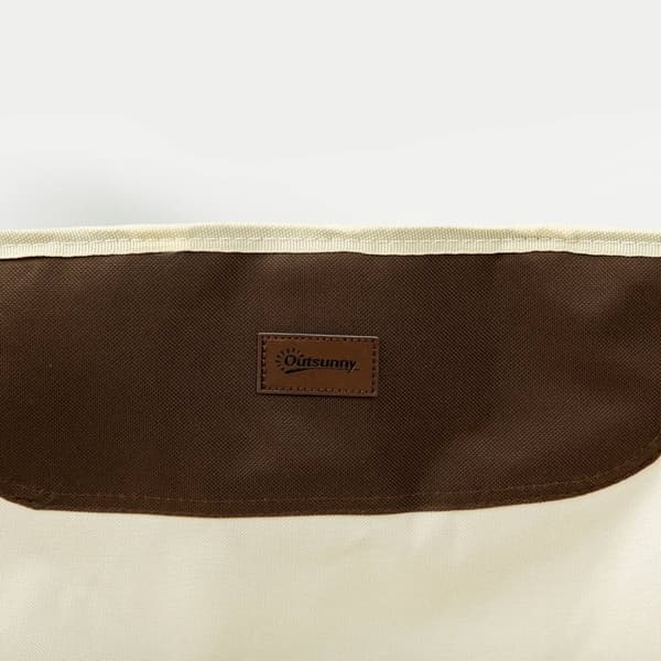 Rootzin leirintätuoli - taitettava istuin - kannettava tuoli - PVC -päällystetty kangas - helppo kuljetus - 61 cm x 54 cm x 66 cm