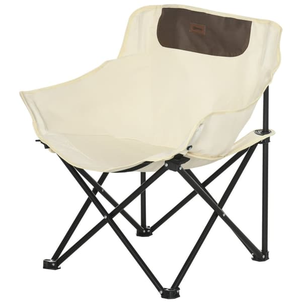 Rootz campingstol - sammenfoldelig sæde - bærbar stol - PVC -coated stof - let transport - 61 cm x 54 cm x 66 cm