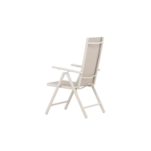 2 x Break hagestol positionssol beige.