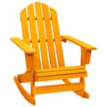 Miniatyrbild 1 av 2: Gungstol adirondack massivt granträ orange