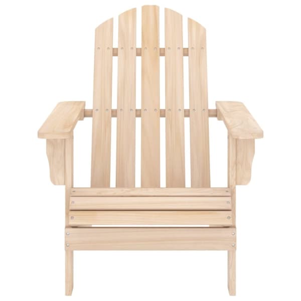 Adirondackstol massivt granträ