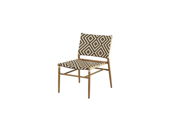 FURNLUX MATSTOL FÖR UTOMHUSBRUK CALAPAN BEIGE & BRUN 56CM