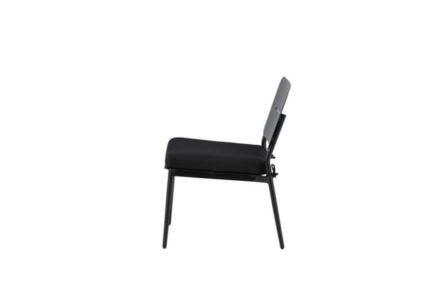 FURNLUX ULKOILMARUOKAILUTUOLI LINA MUSTA 55CM