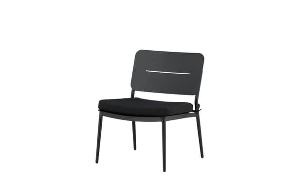 FURNLUX UTEMATSALSSTOL LINA SVART 55CM