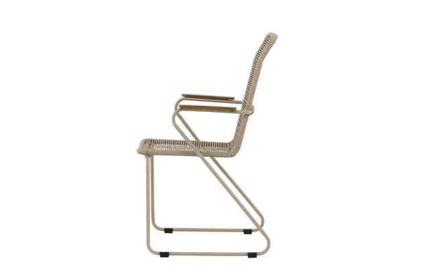 FURNLUX MATSTOL FÖR UTOMHUSBRUK BOIS BEIGE 63CM