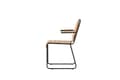 Miniatyrbillede 3 af 6: FURNLUX UDENDØRS SPISEBORDSSTOL BOIS SORT 55CM