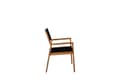 Pikkukuva 3 / 4: FURNLUX ULKOILMARUOKAILUTUOLI LITTLE JOHN BLACK & ACACIA 58CM