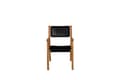 Pikkukuva 1 / 4: FURNLUX ULKOILMARUOKAILUTUOLI LITTLE JOHN BLACK & ACACIA 58CM