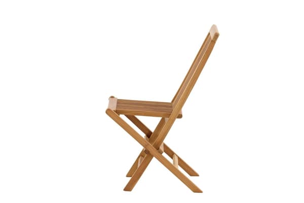 FURNLUX UDENDØRS SPISEBORDSSTOL KENYA TEAK 47CM