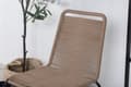 Miniatyrbild 5 av 5: FURNLUX UTEMATSALSSTOL LINDOS BEIGE & SVART 57CM