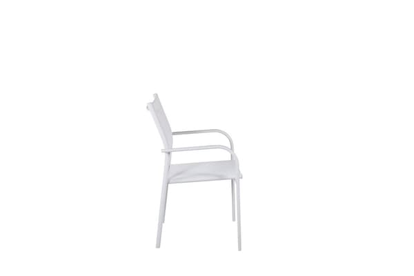 FURNLUX UTOMHUS MATSTOL SANTORINI VIT 56CM