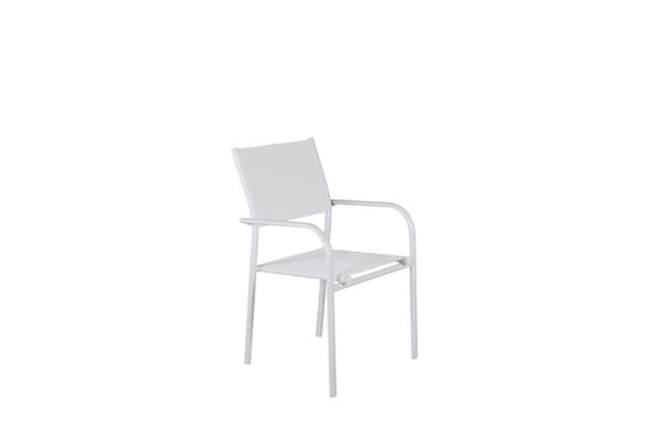 FURNLUX UTOMHUS MATSTOL SANTORINI VIT 56CM