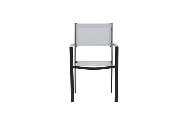 FURNLUX ULKOILMARUOKAILUTUOLI COPACABANA HARMAA & MUSTA 57CM
