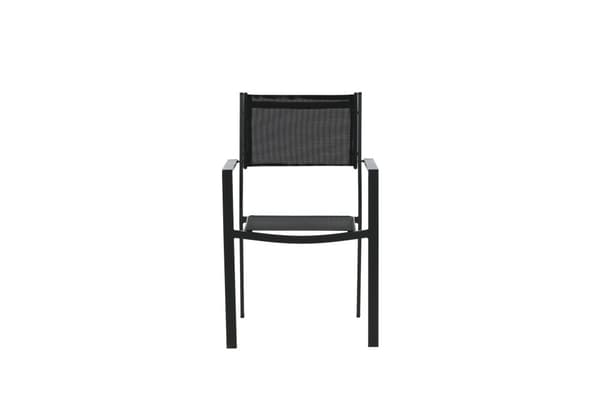 FURNLUX ULKOILMARUOKAILUTUOLI COPACABANA MUSTA 57CM